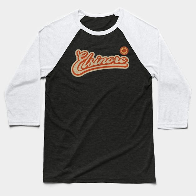 elsinore Baseball T-Shirt by Utopia Art & Illustration